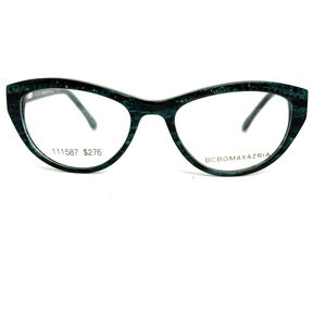 BCBG MAXAZRIA EYEGLASSES FIORELLA GREEN 51/17/135 20750